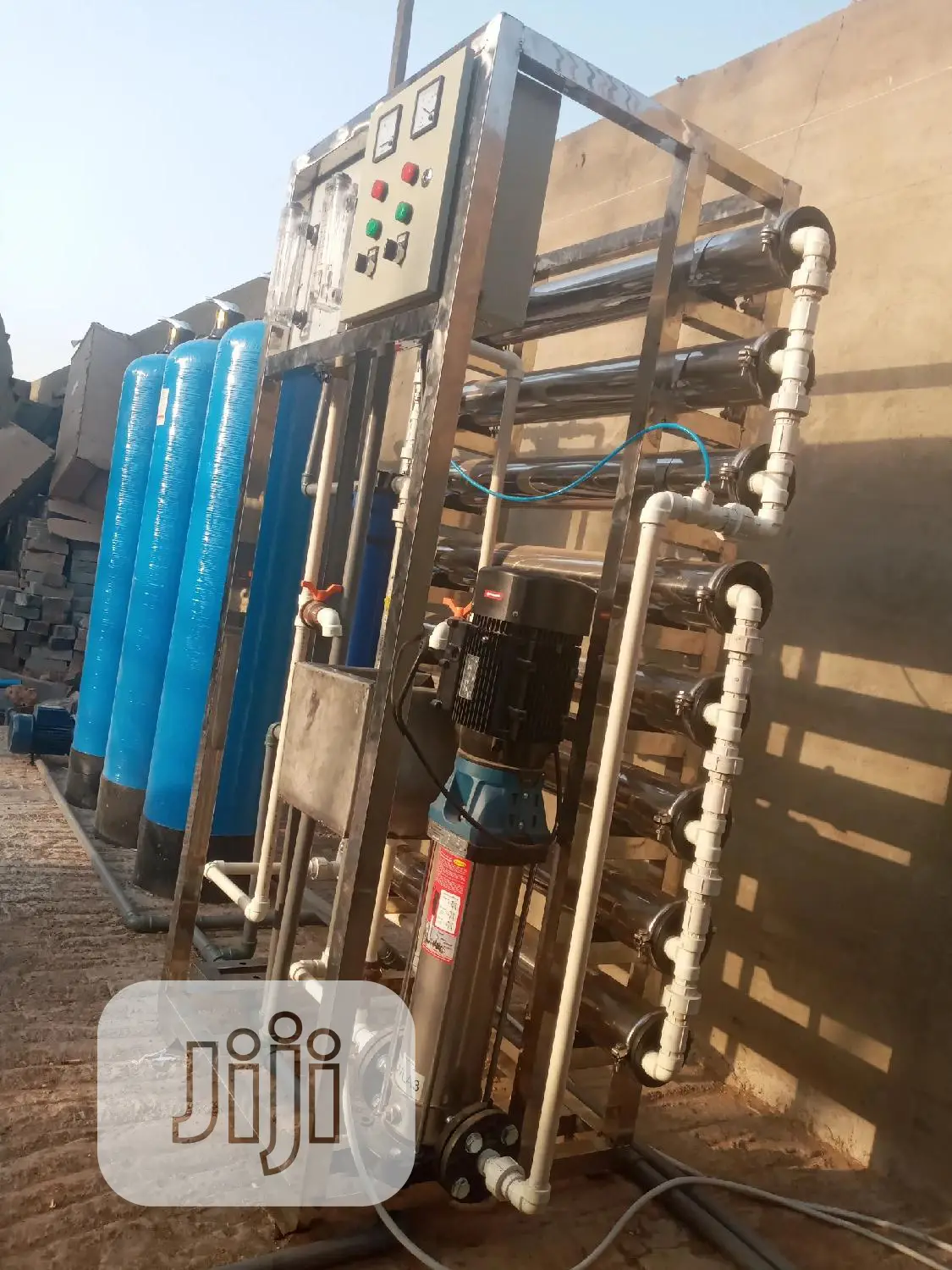 2000 Litres Per Hour Tank Reverse Osmosis Machine R O Water