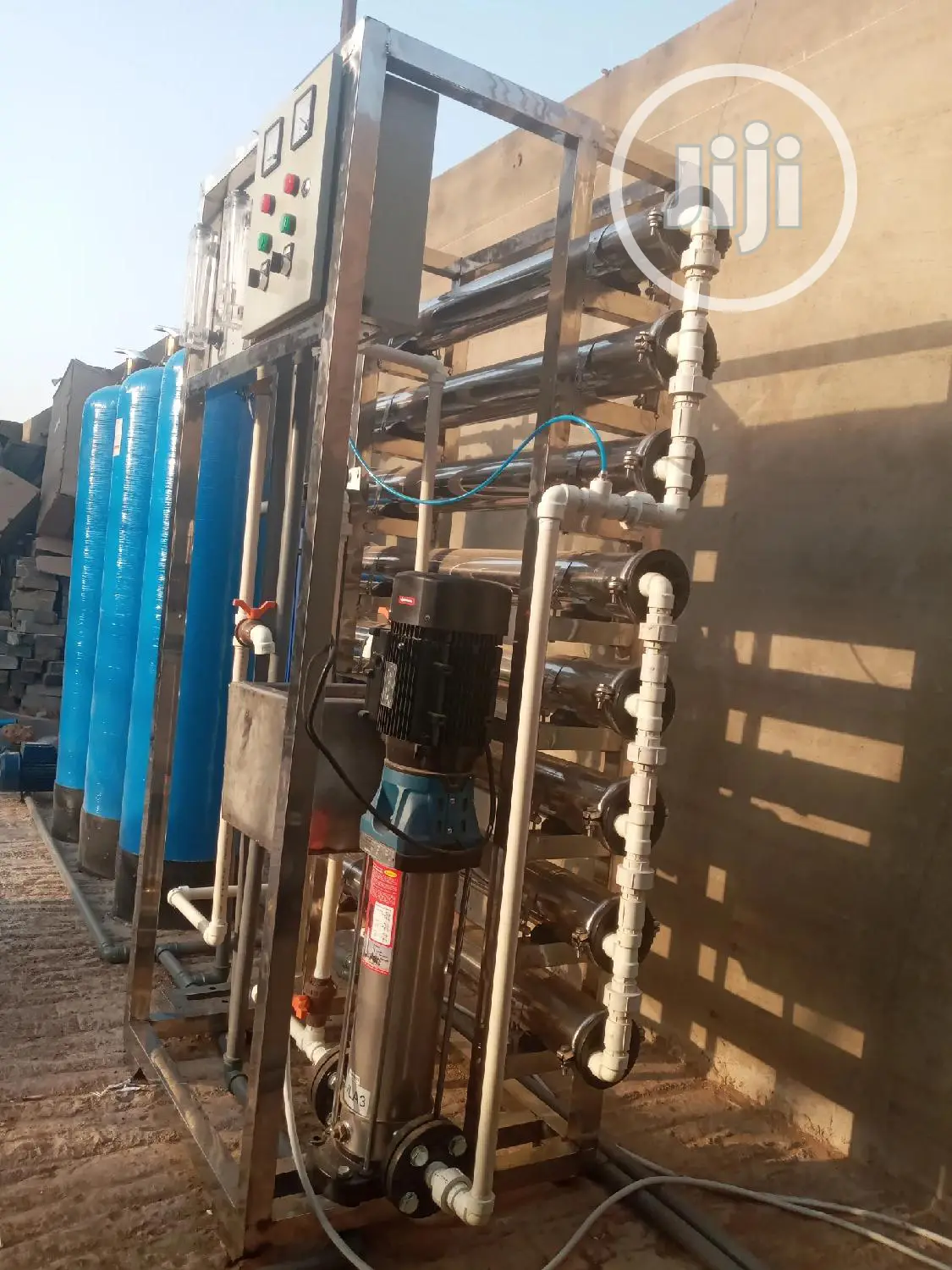 2000 Litres Per Hour Tank Reverse Osmosis Machine R O Water