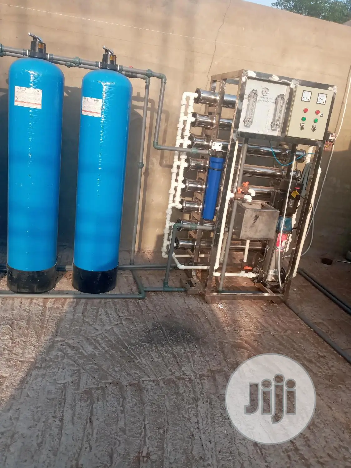 2000 Litres Per Hour Tank Reverse Osmosis Machine R O Water