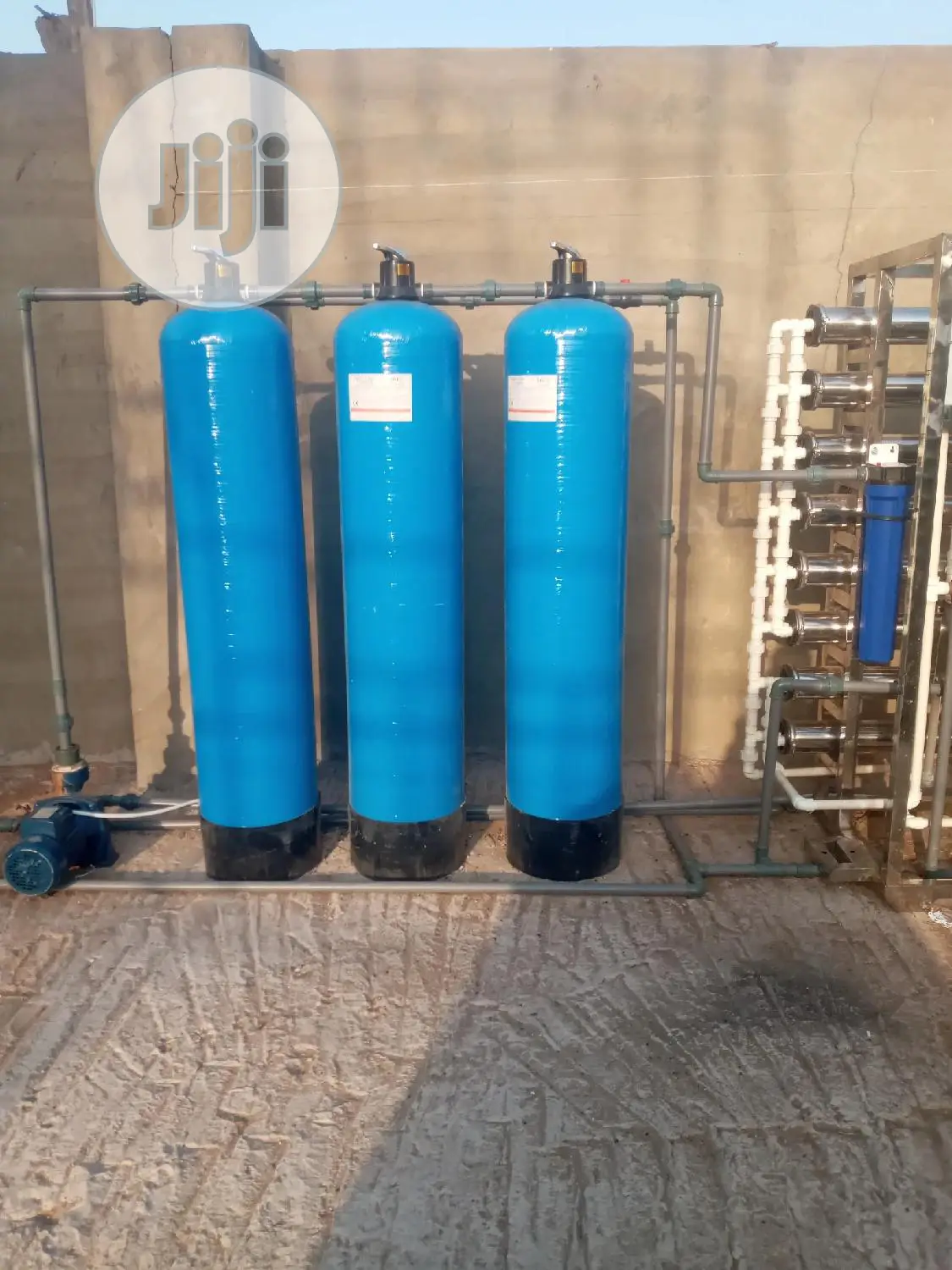 8 Membrane R O Water Treatment Machines