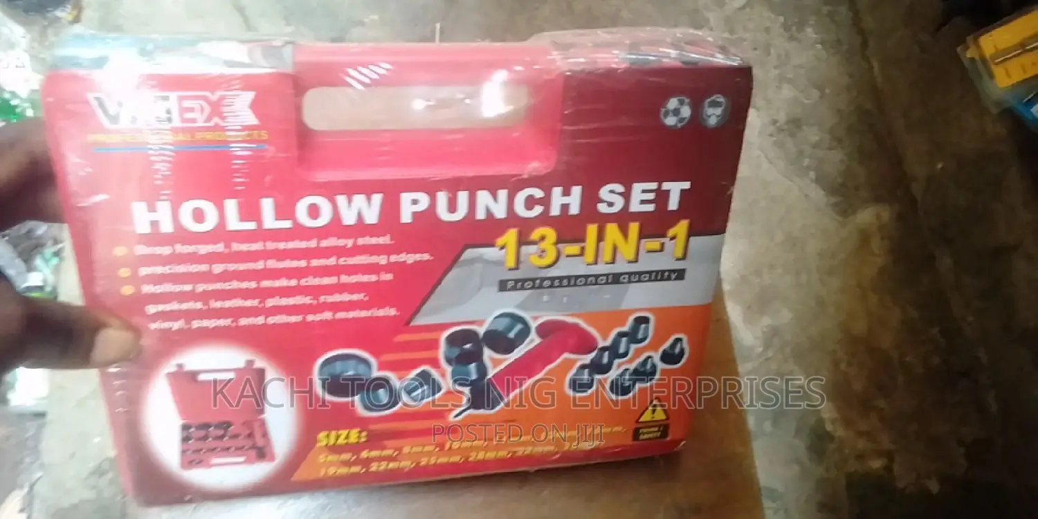 (13 in 1) Gaskets Hollow Punch Set