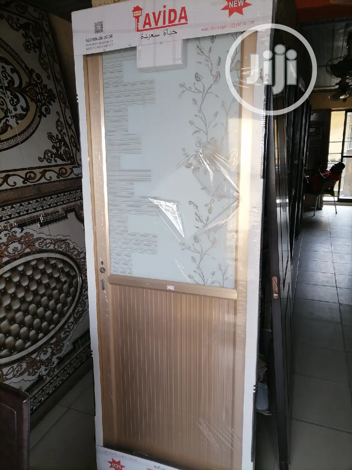 Aluminum Toilet Door