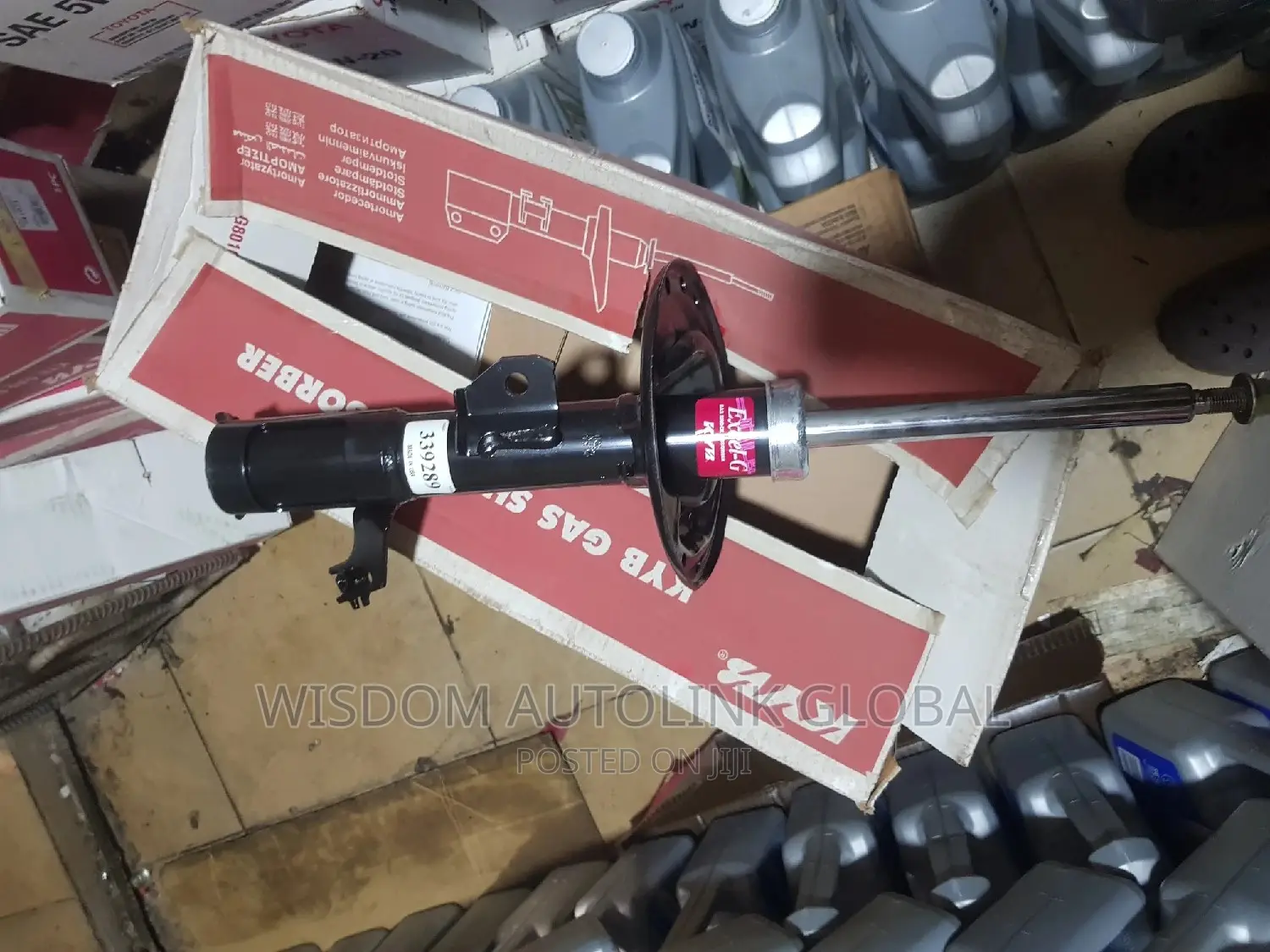 Front Shock Absorbers (KYB) for Toyota Camry 2012 to 2015