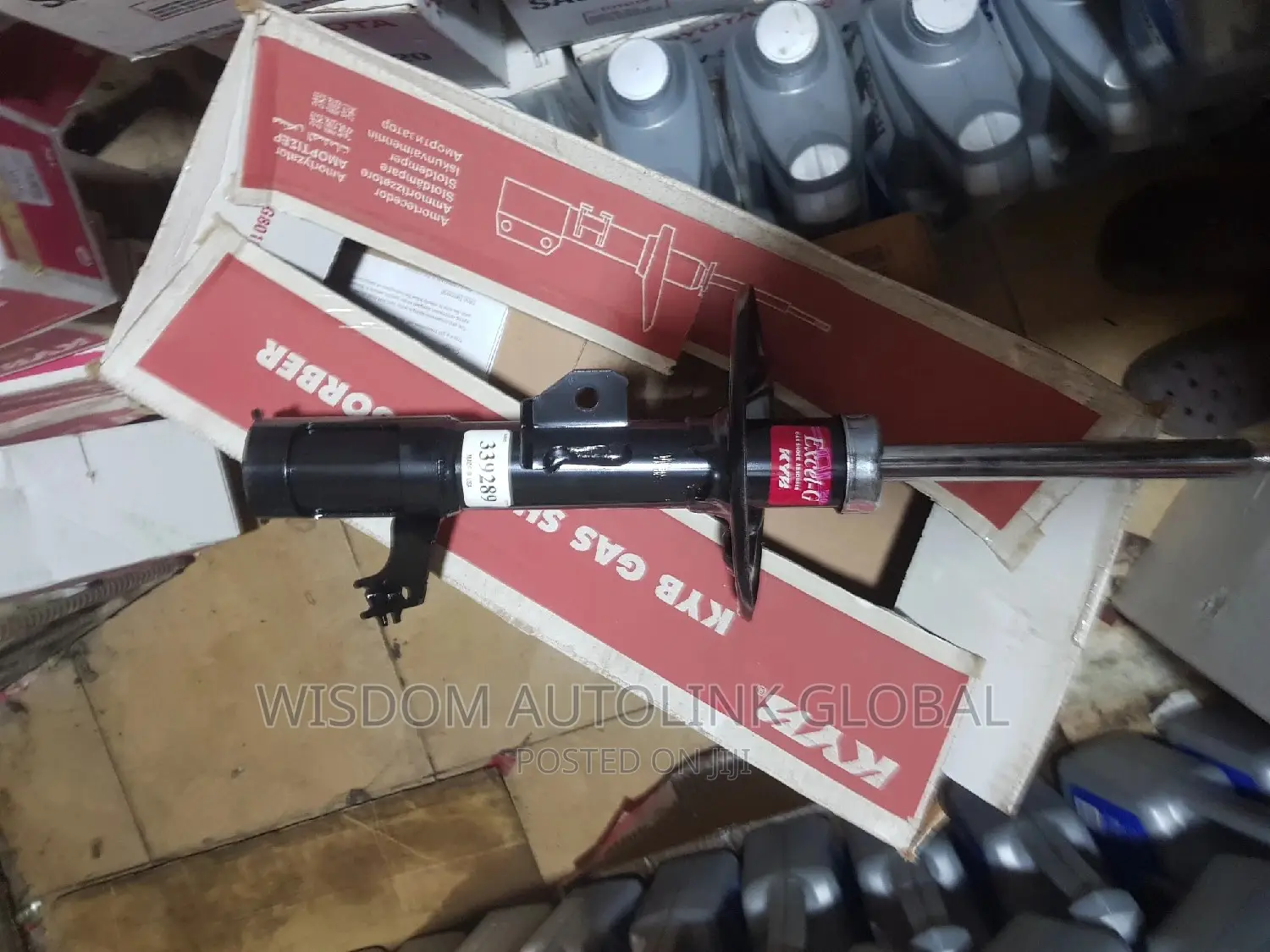 Front Shock Absorbers (KYB) for Toyota Camry 2012 to 2015