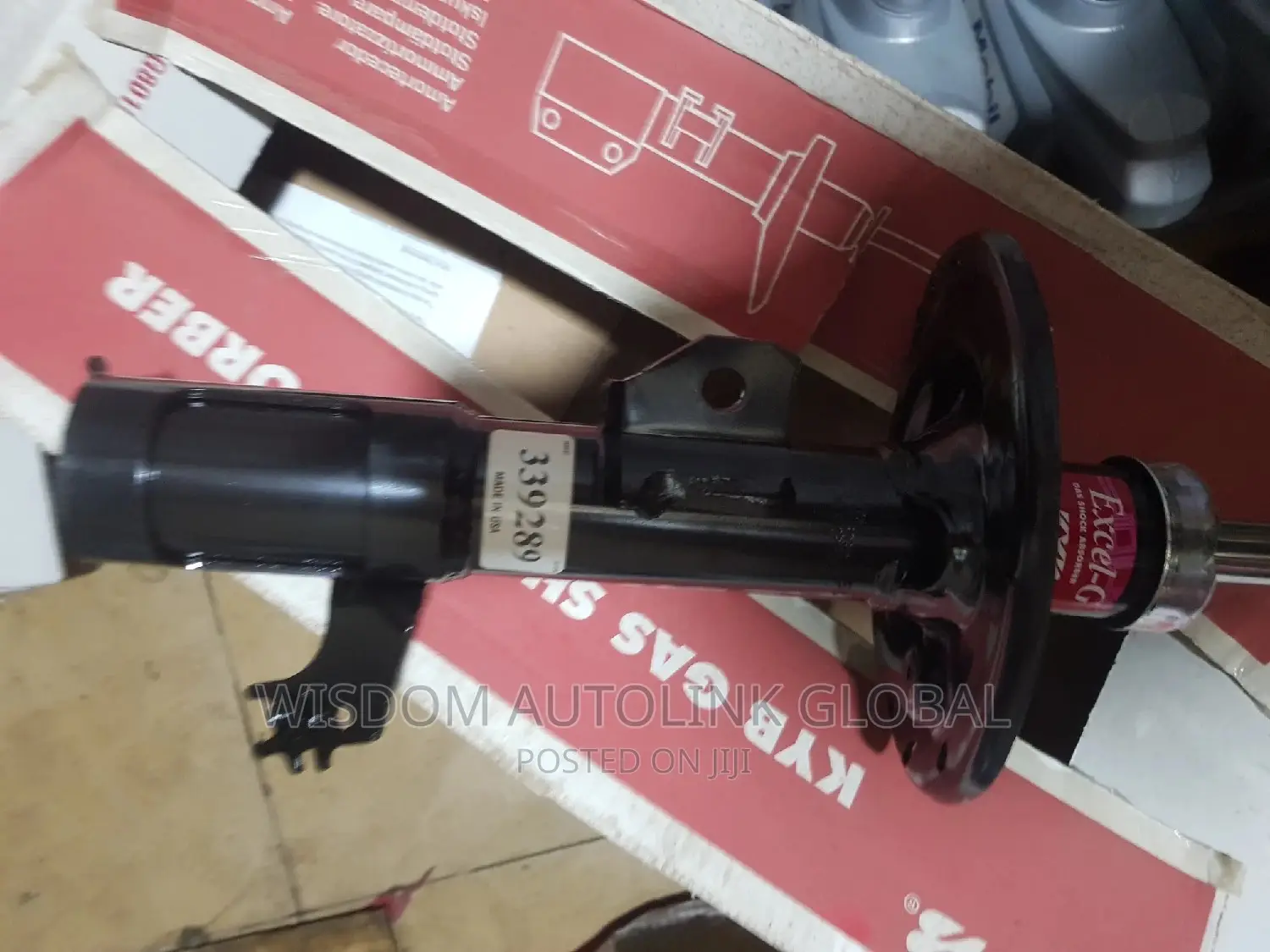 Front Shock Absorbers (KYB) for Toyota Camry 2012 to 2015