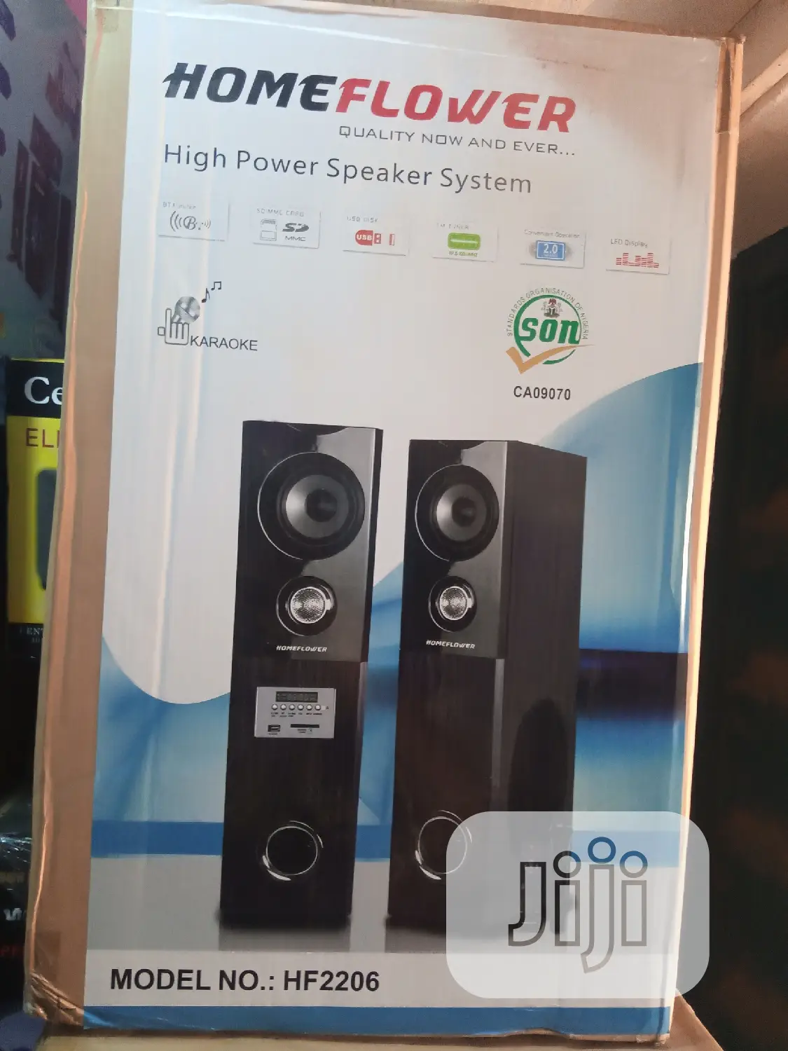Homeflower Powerful 2.0 Bluetooth Sound System HF-2206