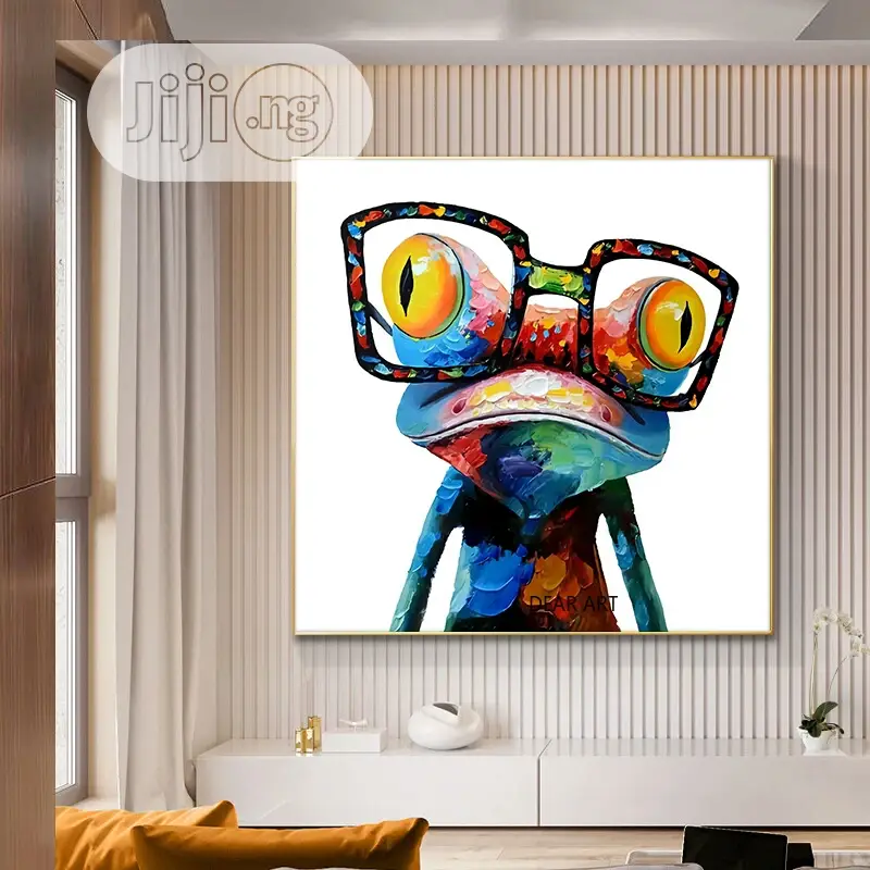 Modern Graffiti Fog Pop Art Canvas