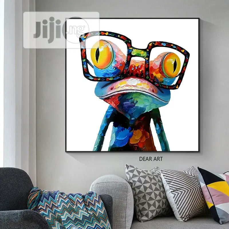 Modern Graffiti Fog Pop Art Canvas