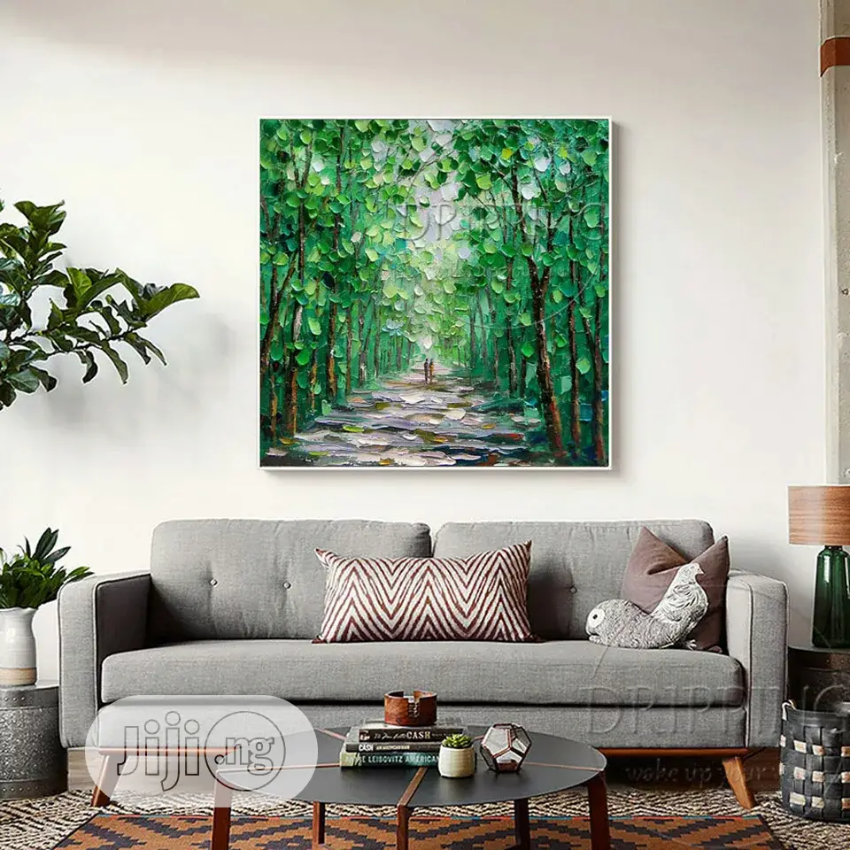 Artist Hand-Painted High Quality Modern Abstract