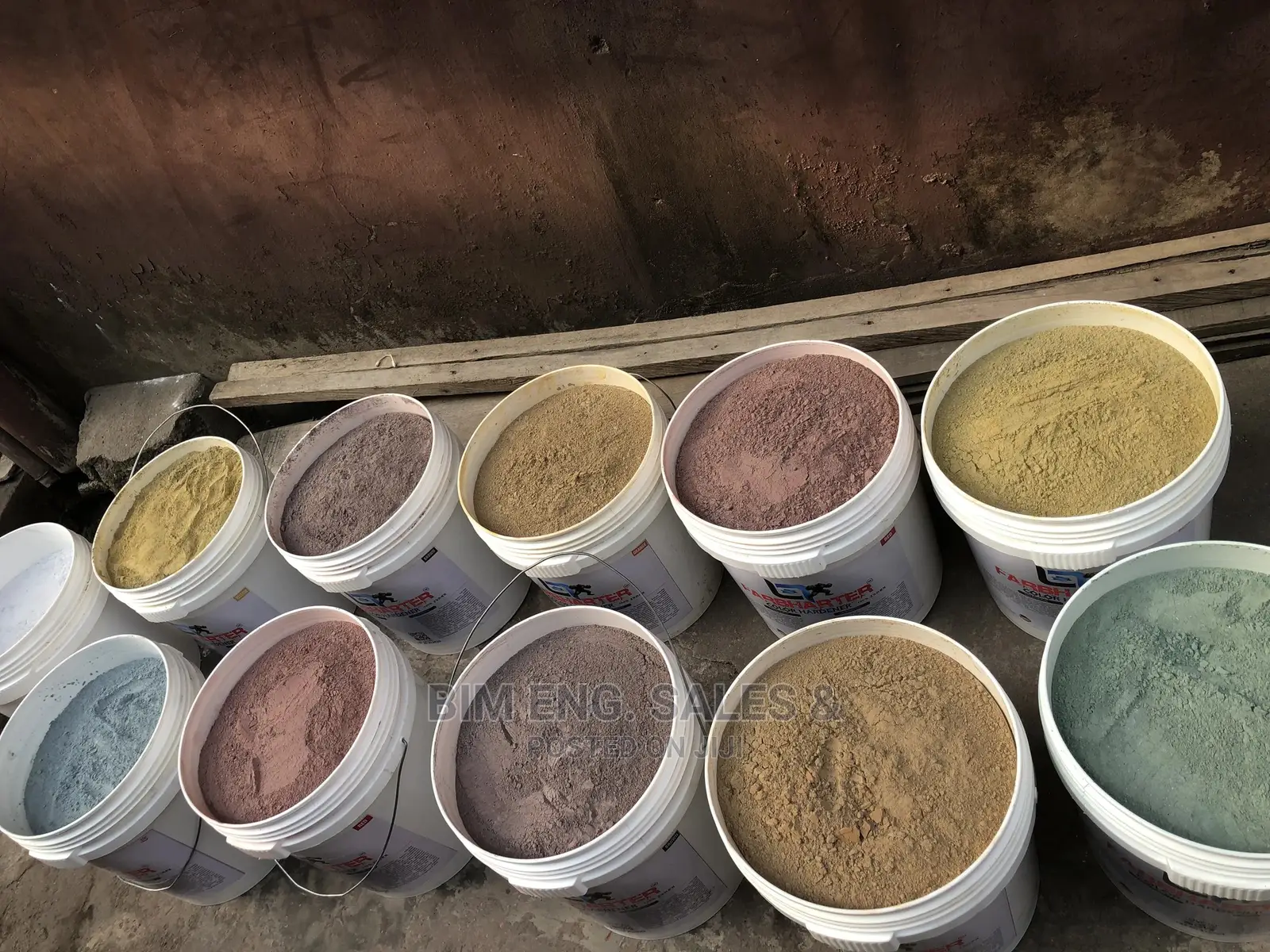 Concrete Stamped Floor Polish Color Hardener Release Agents
