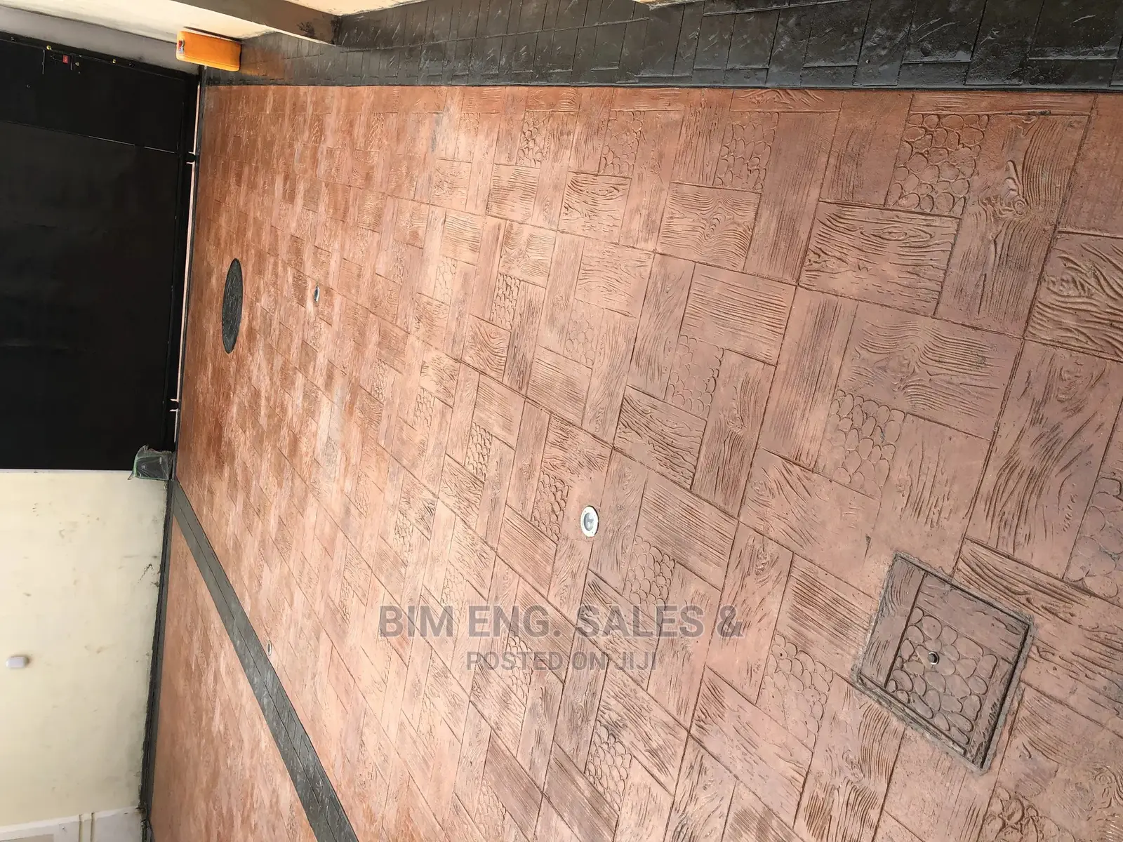 Concrete Stamped Floor Turkish Floor Design Pattern