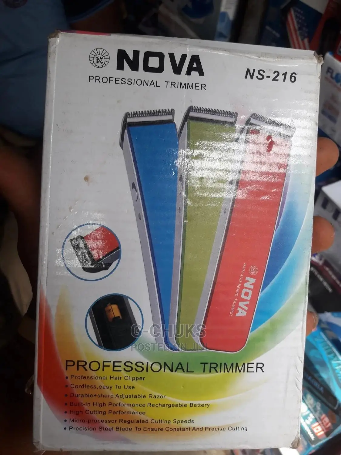 Rechargeable Electric Trimmer