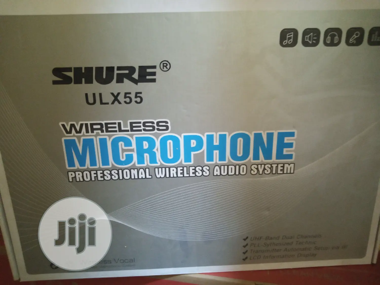 Original Professional SHURE ULX55 Frequency Adjustable Mic