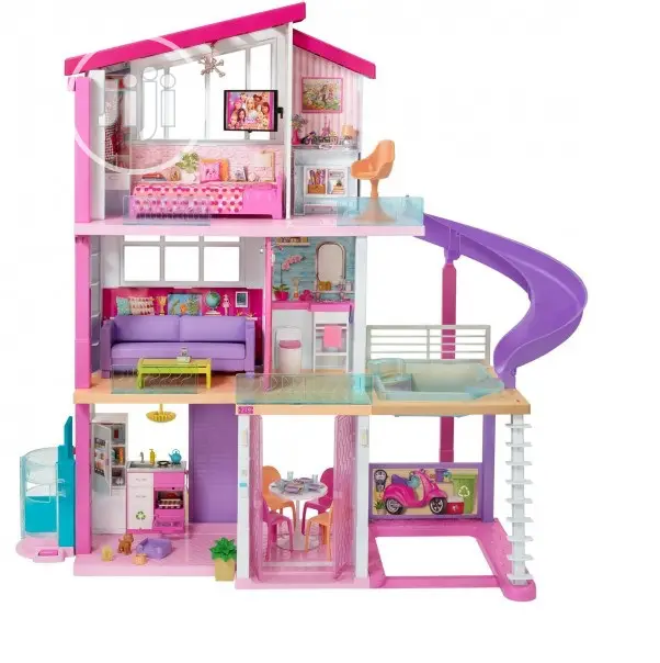 Barbie Dreamhouse Dollhouse With Wheelchair Accessible Eleva