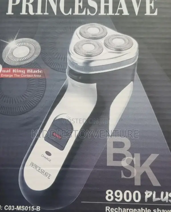 Men's Hair Barbing Rechargeable Shaver and Smoother