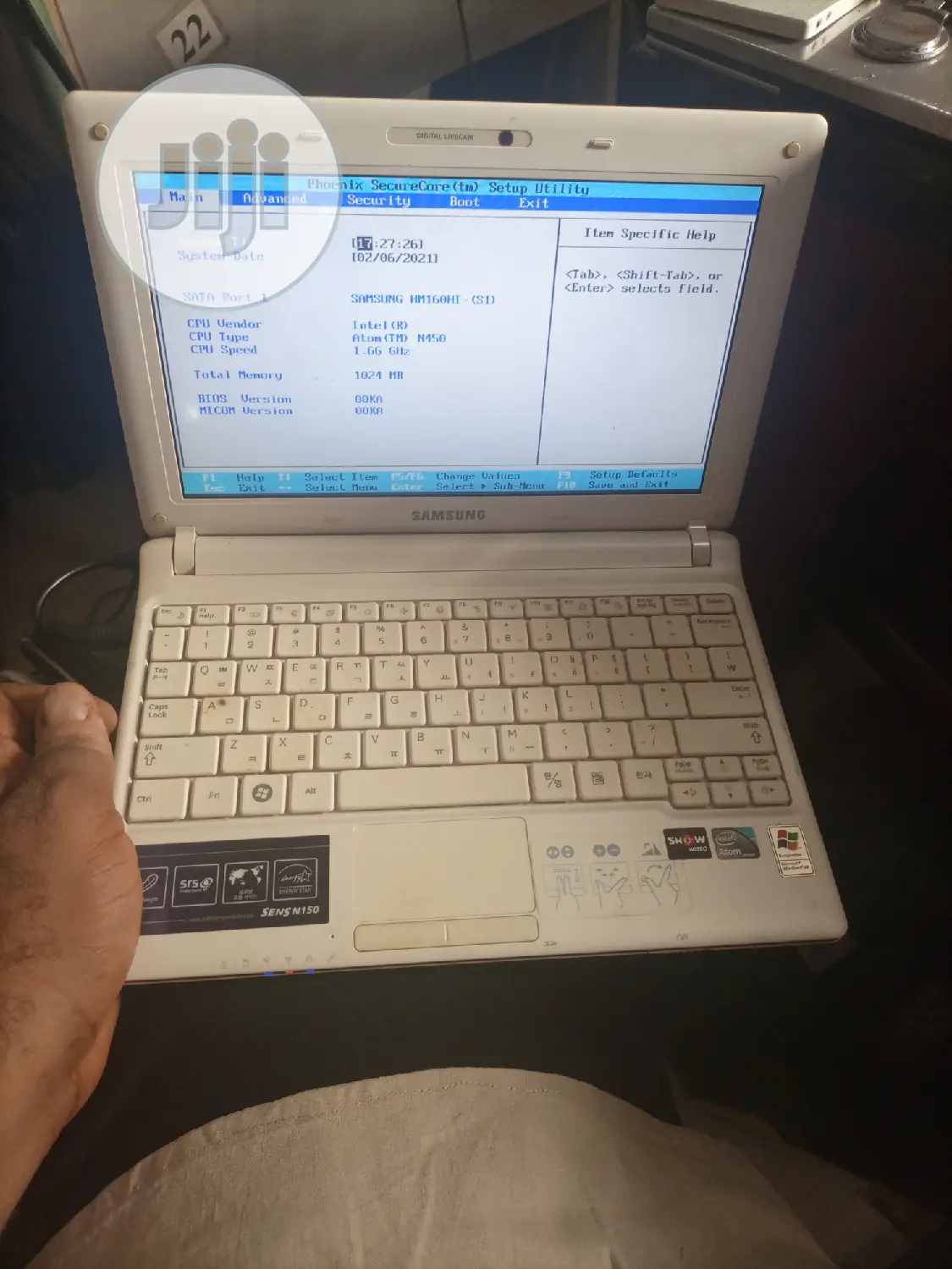 Laptop Samsung 2GB Intel HDD 160GB