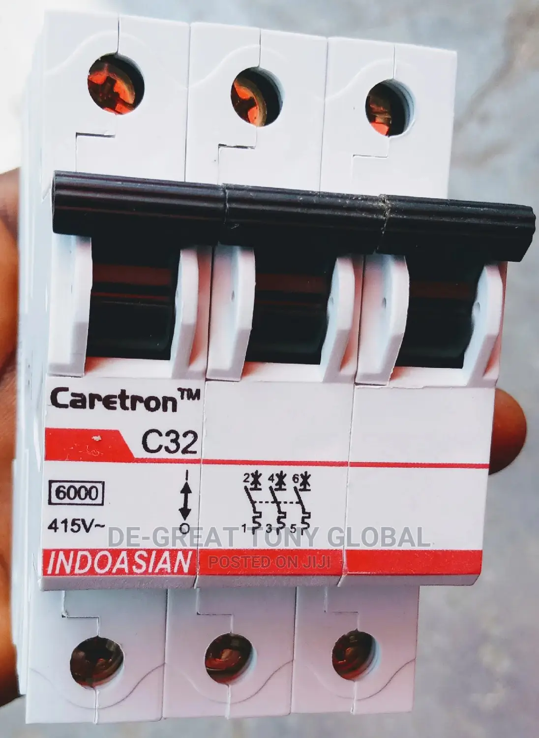Circuit Breaker Indoasian 32A 3pole