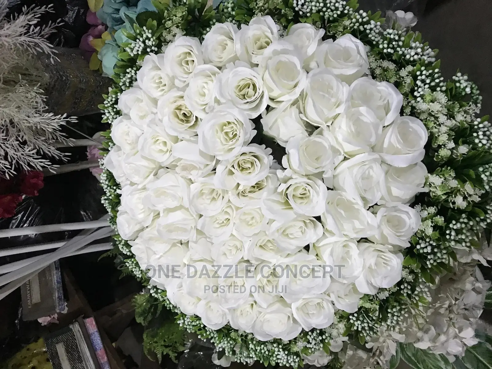 Round Funeral Wreaths