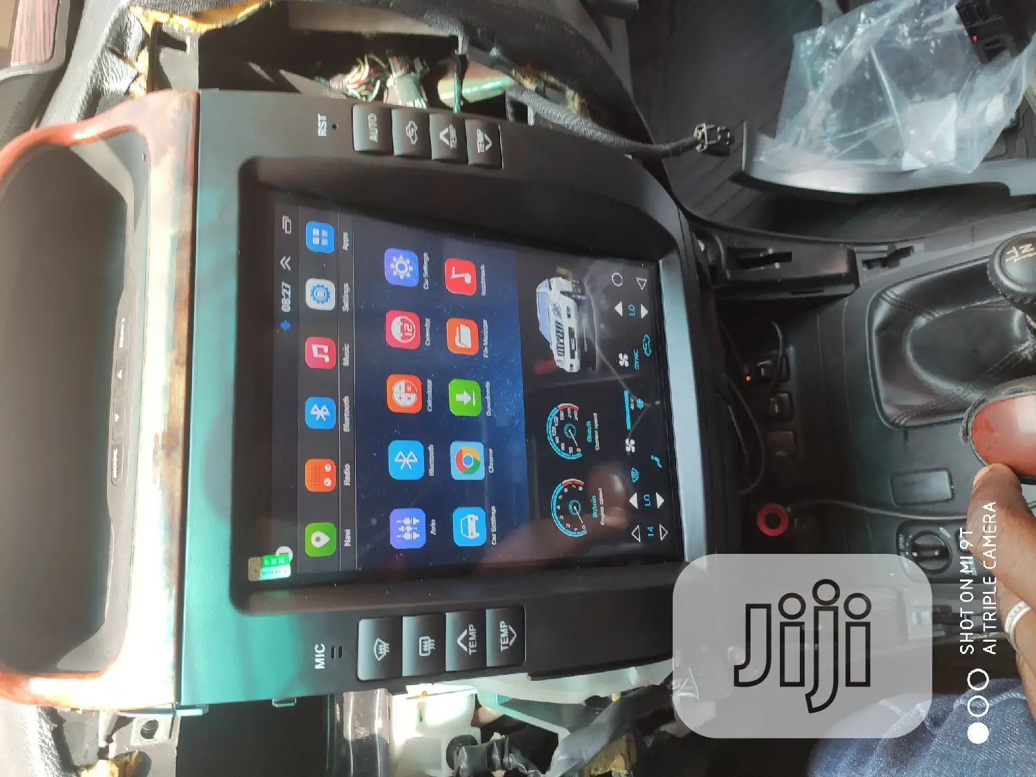 Toyota Prado 05 to 010 Android Tesla Screen
