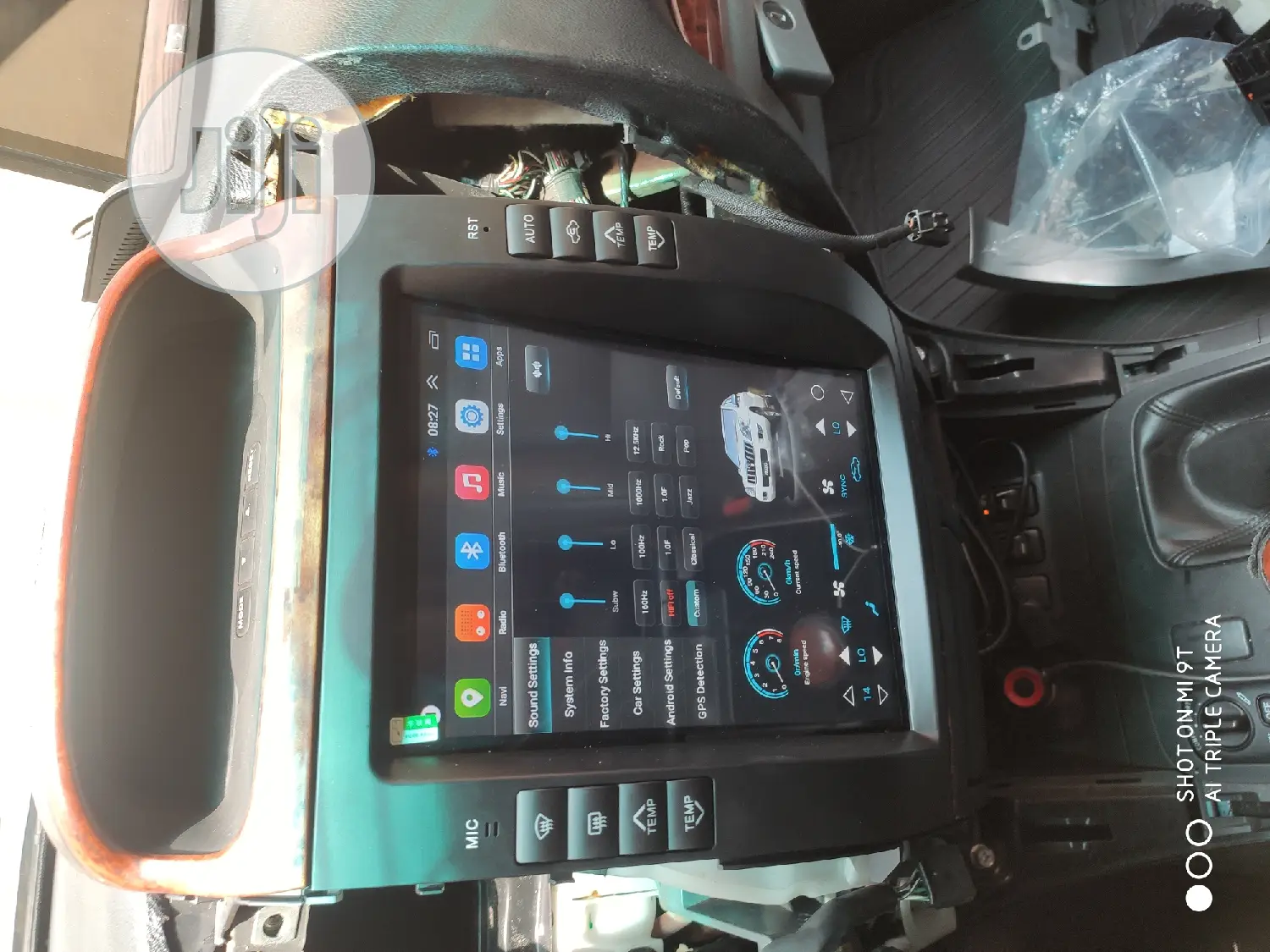 Toyota Prado 05 to 010 Android Tesla Screen
