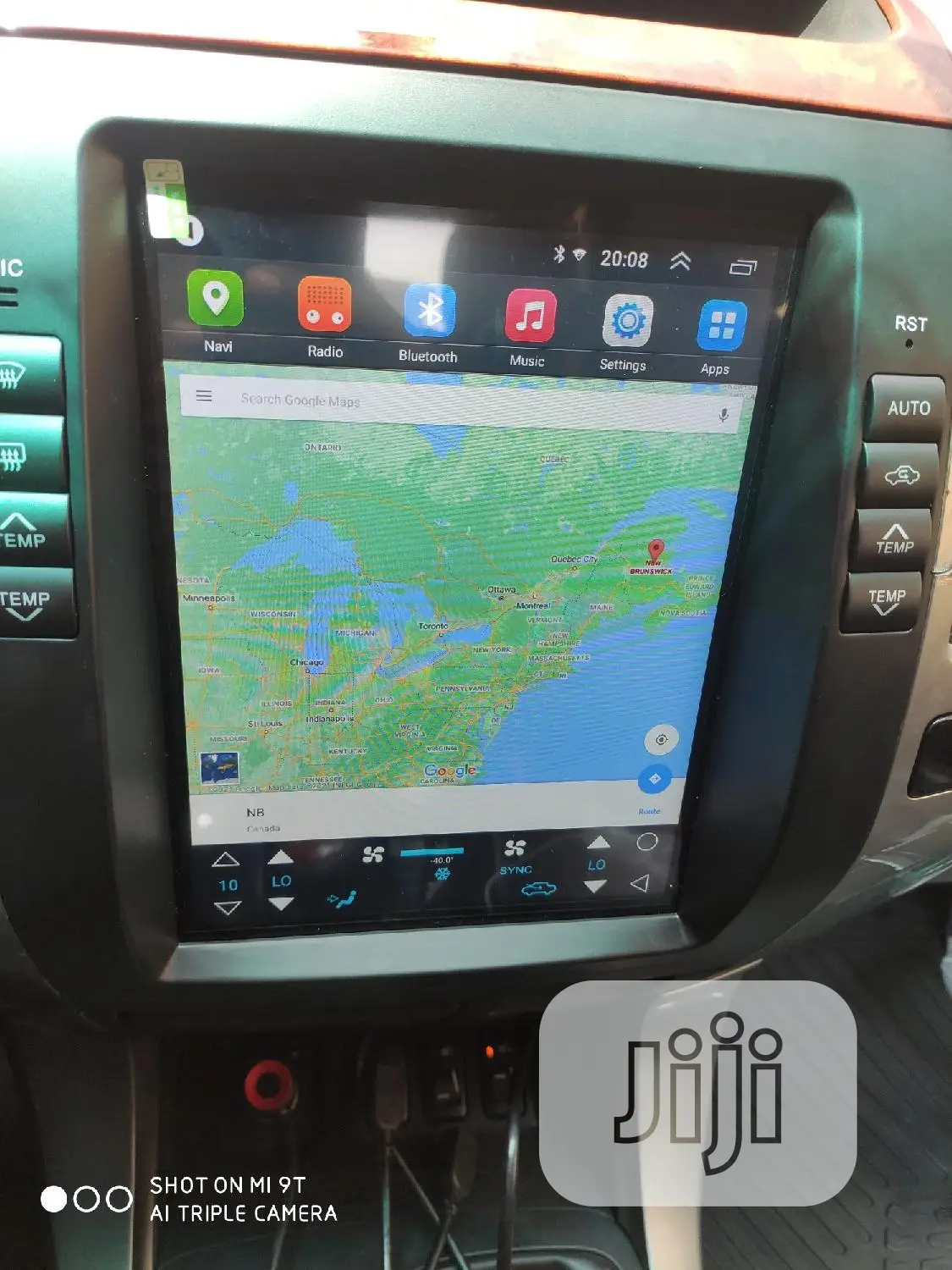 Toyota Prado 05 to 010 Android Tesla Screen