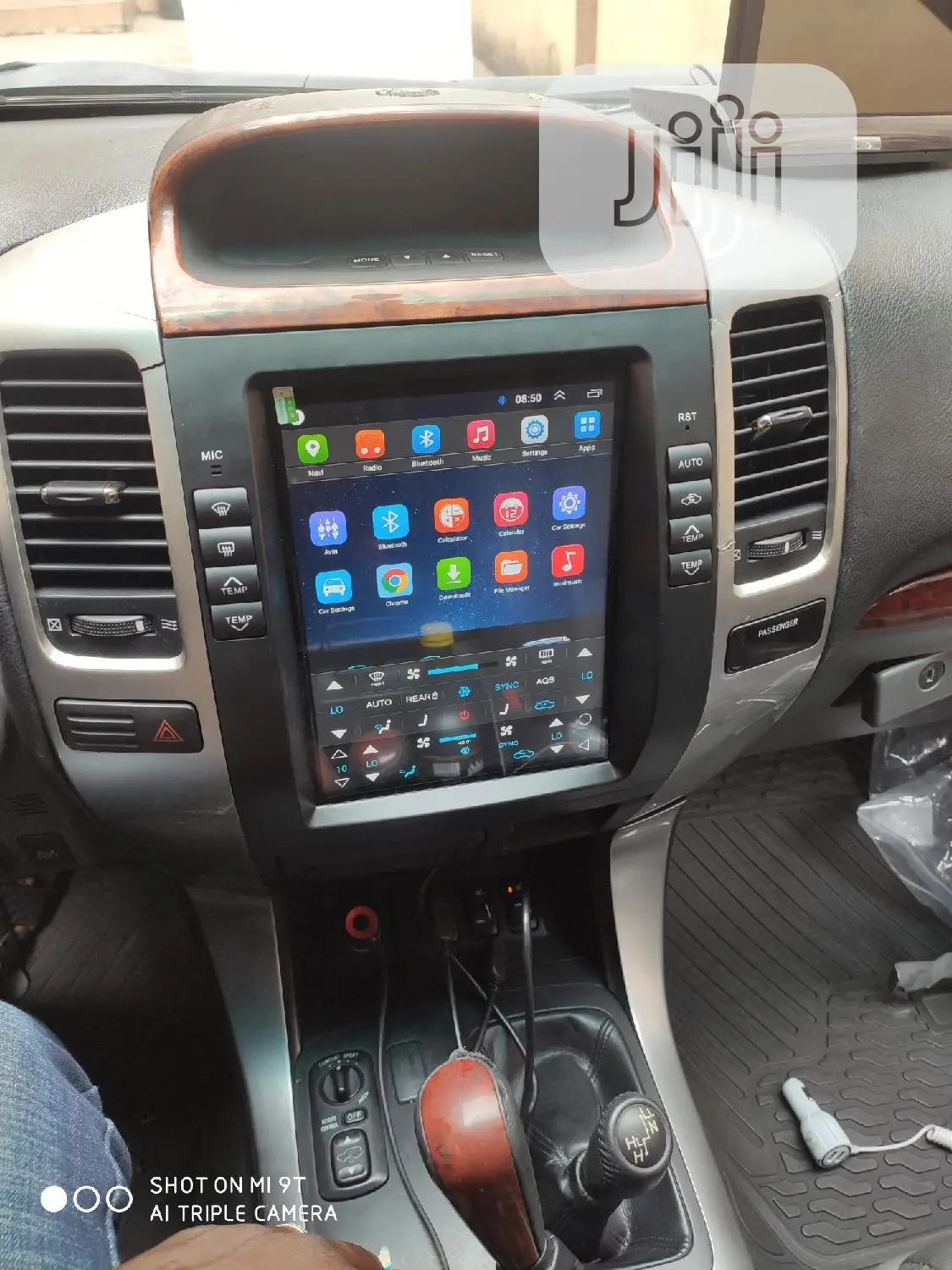 Toyota Prado 05 to 010 Android Tesla Screen