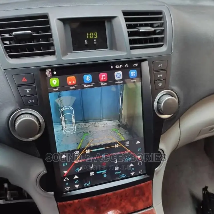 Toyota Highlander 2008-2013 Tesla Android GPS Navigtion System