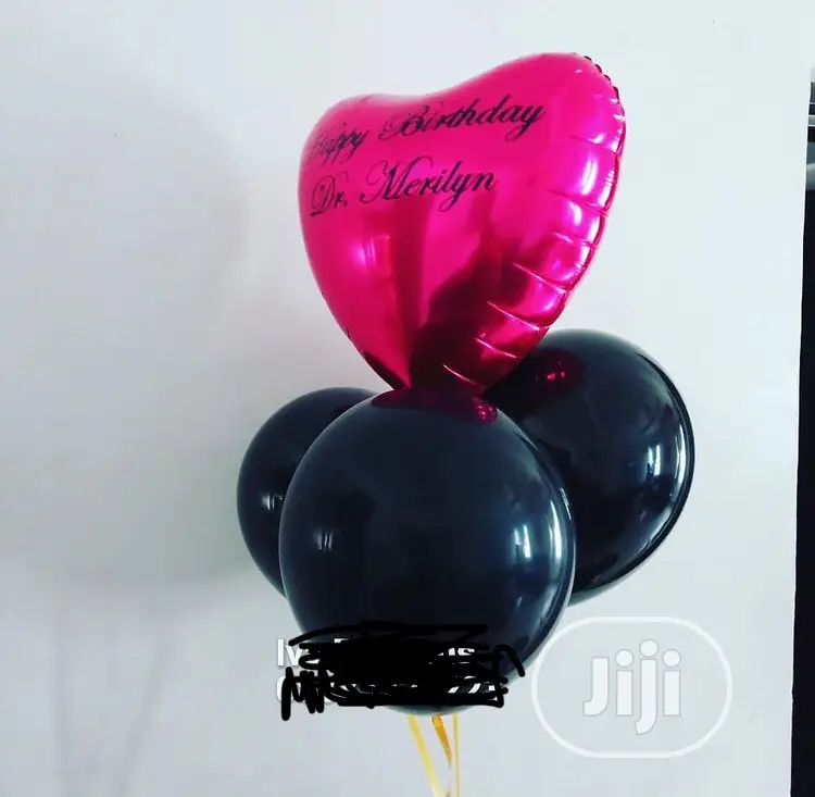 Red Heart Balloons