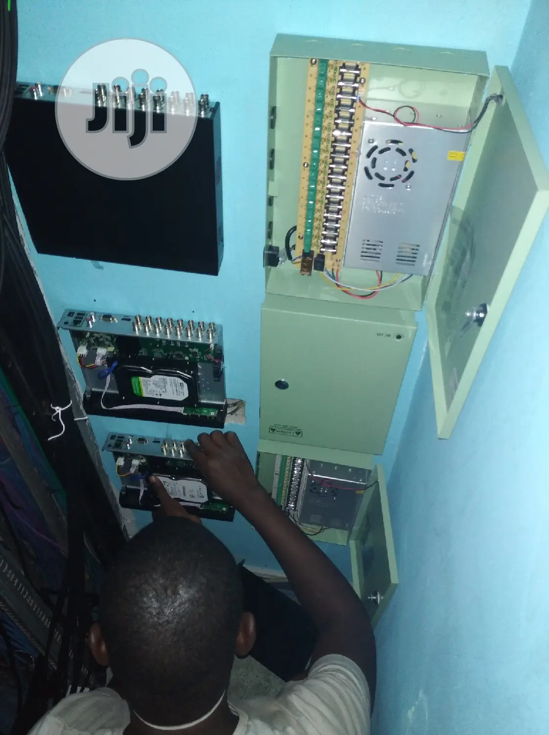 Cctv Camera With Mobile Phone View Installation in Nigeria