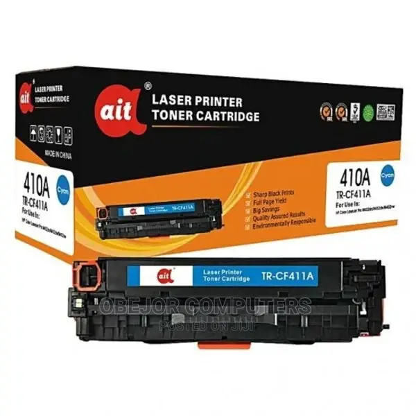 Ait Cf410a Cyan Printer Cartridge