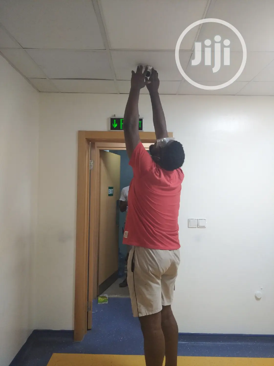 Cctv Camera Installation in Nigeria With Mobile Phone View