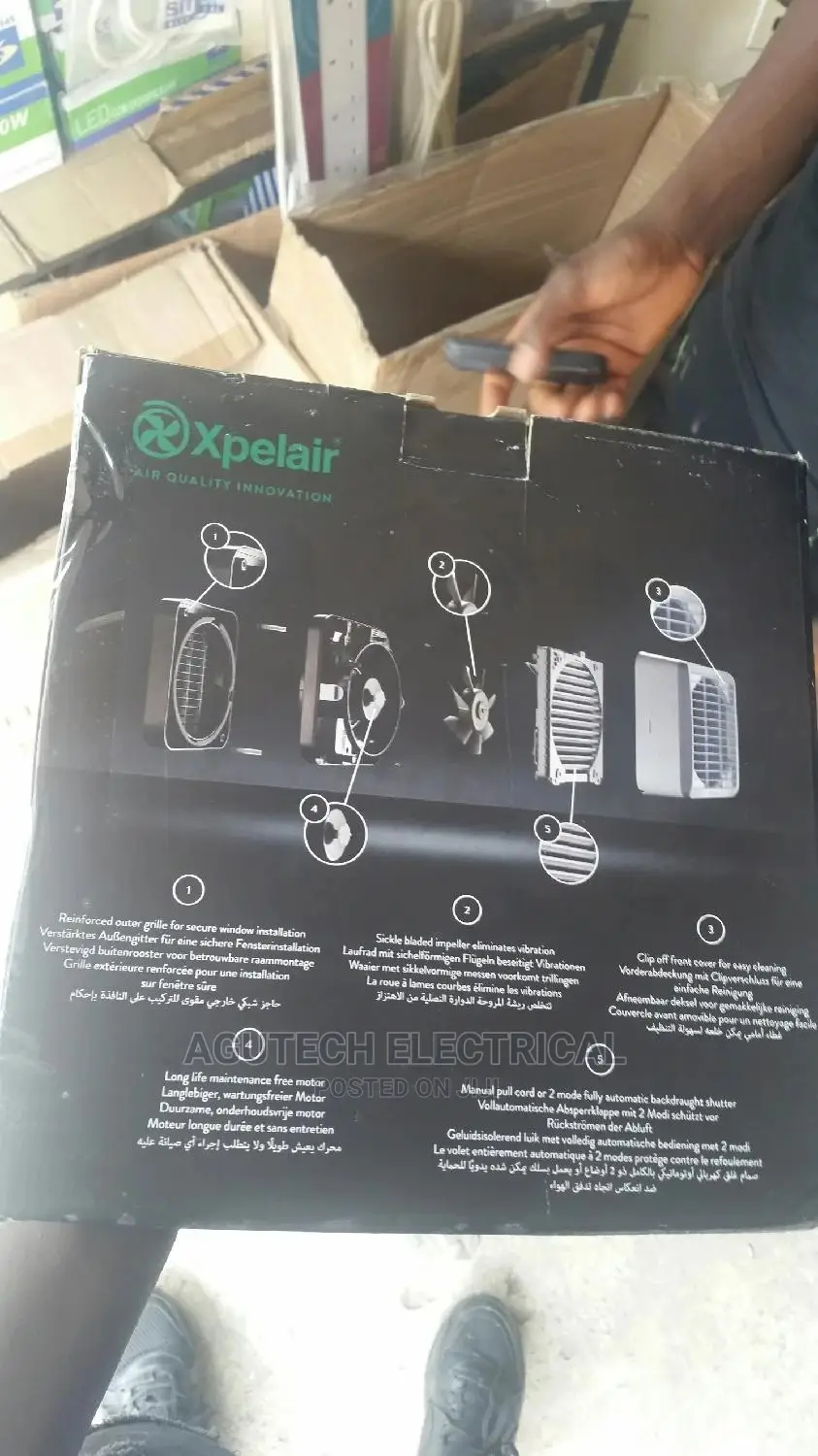 Xpeliar Extractor Fan