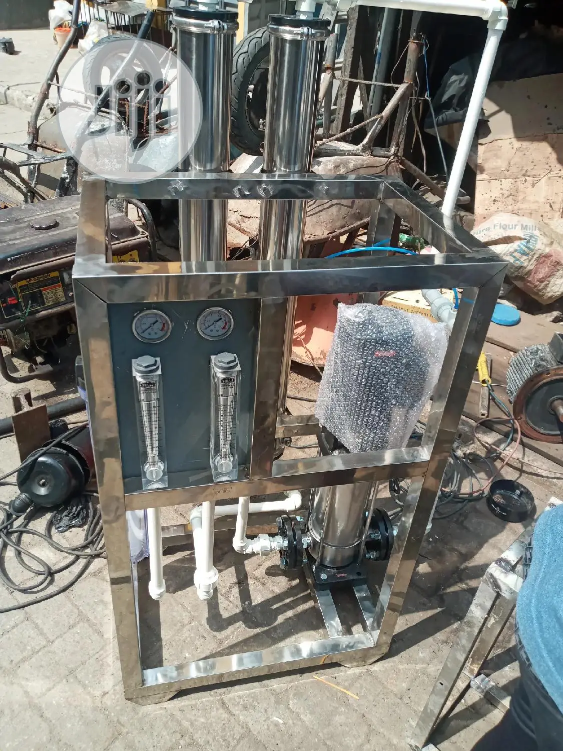 500 Litres Per Hour Tank Reverse Osmosis Machine R O Water