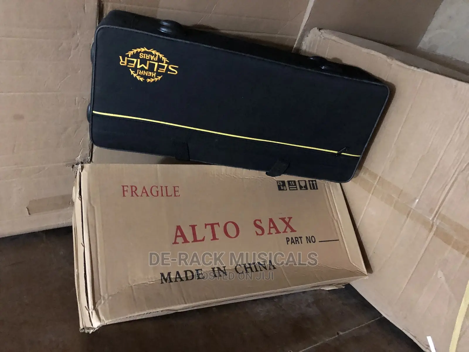 The Best Quality Selmer Alto Saxophone White as Gold Colour