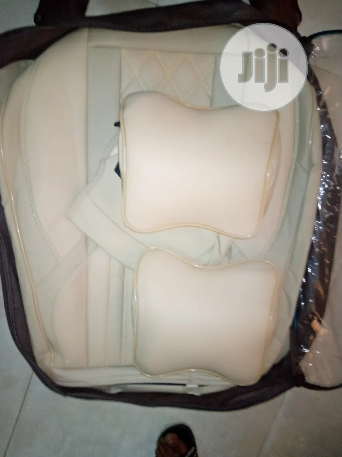Complete Foreign Seat Cover Cream Color