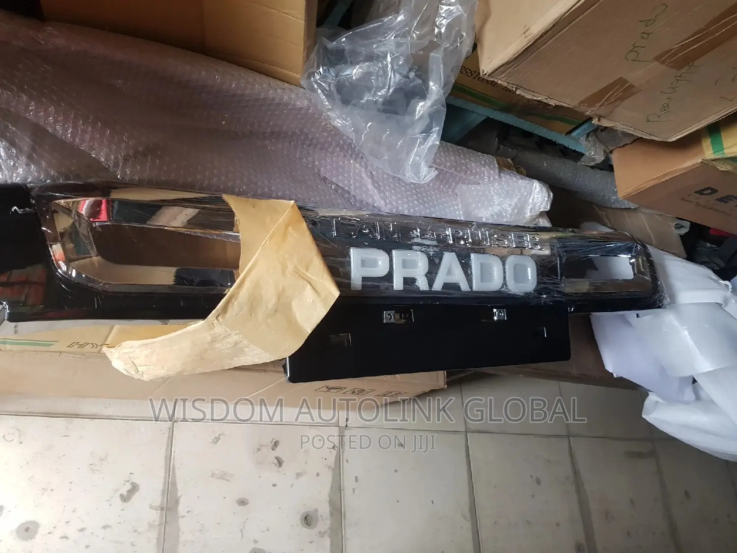 Front Bumper Padded for Land Cruiser Prado 2021 With Leds