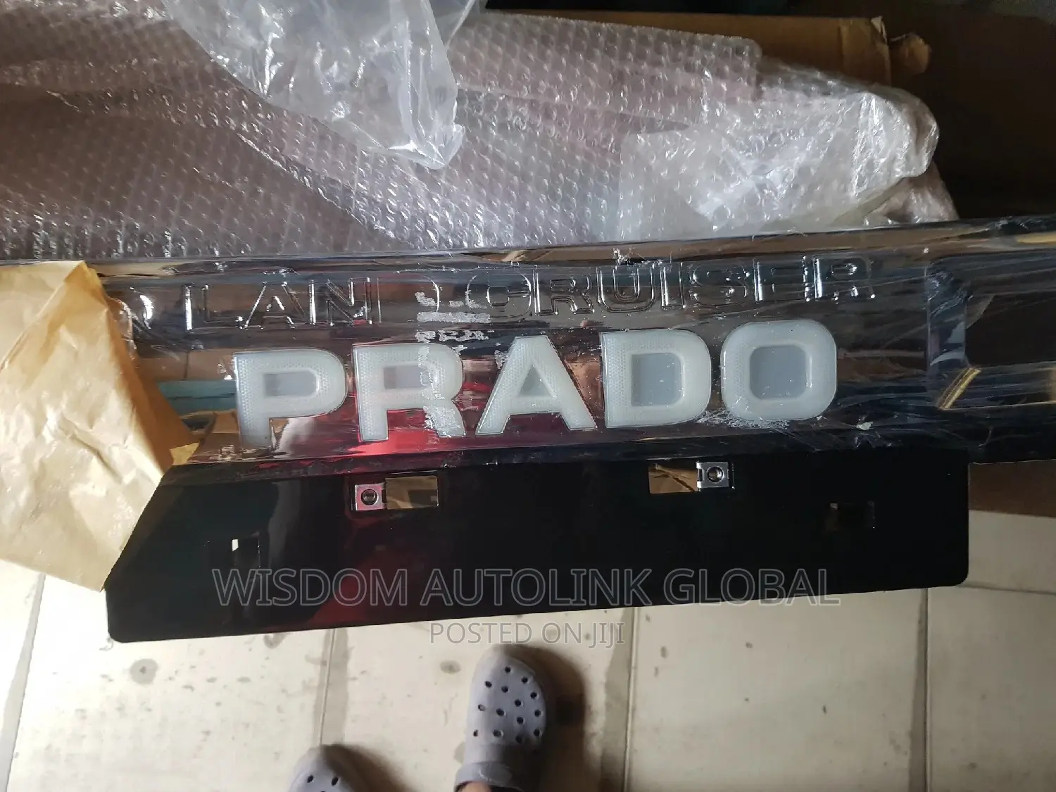 Front Bumper Padded for Land Cruiser Prado 2021 With Leds
