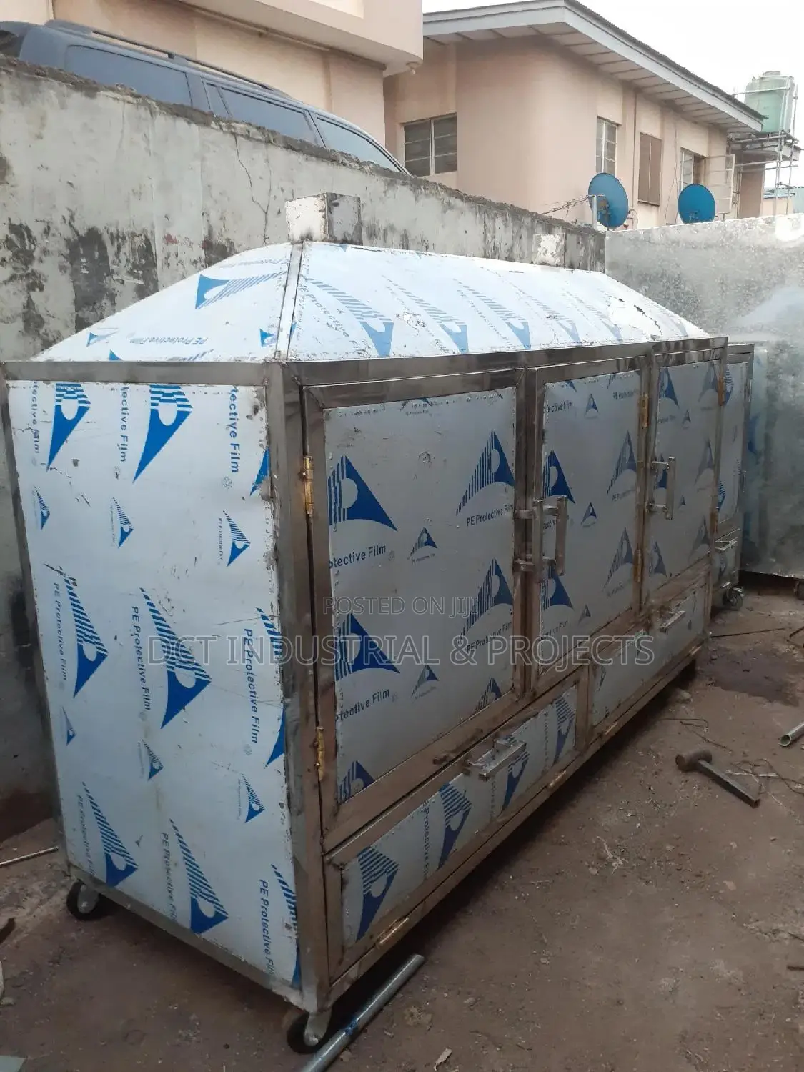 Cat Fish Smoking Kiln 500kg (Fully Stainless)
