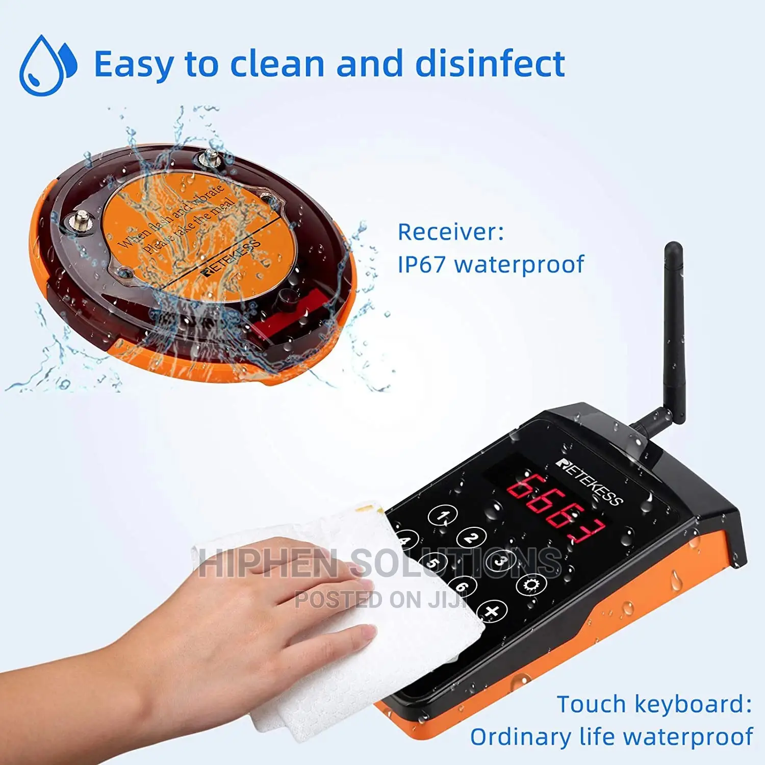 Wireless Panic Button For Customers