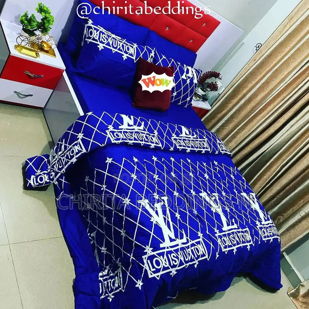 Designer's Bedspread and Duvet + 4 Pillowcases