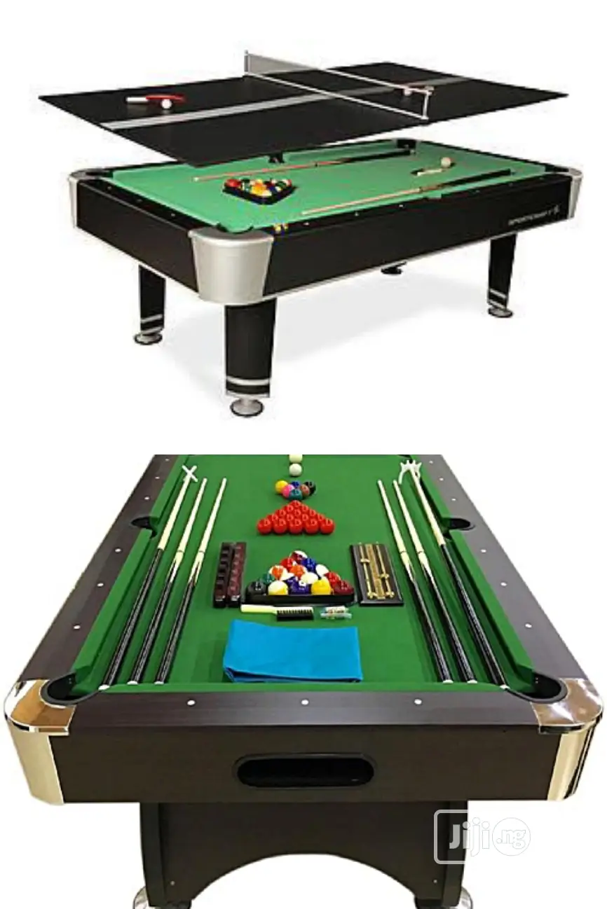 Standard Quality Snooker Board With Accessories.