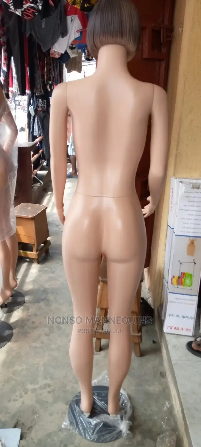 Female Busty Pretty Face Full Body Plastic Mannequin