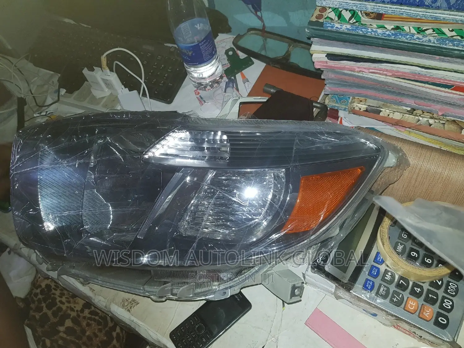 Headlights for Toyota Highlander 2009, 2010 Model