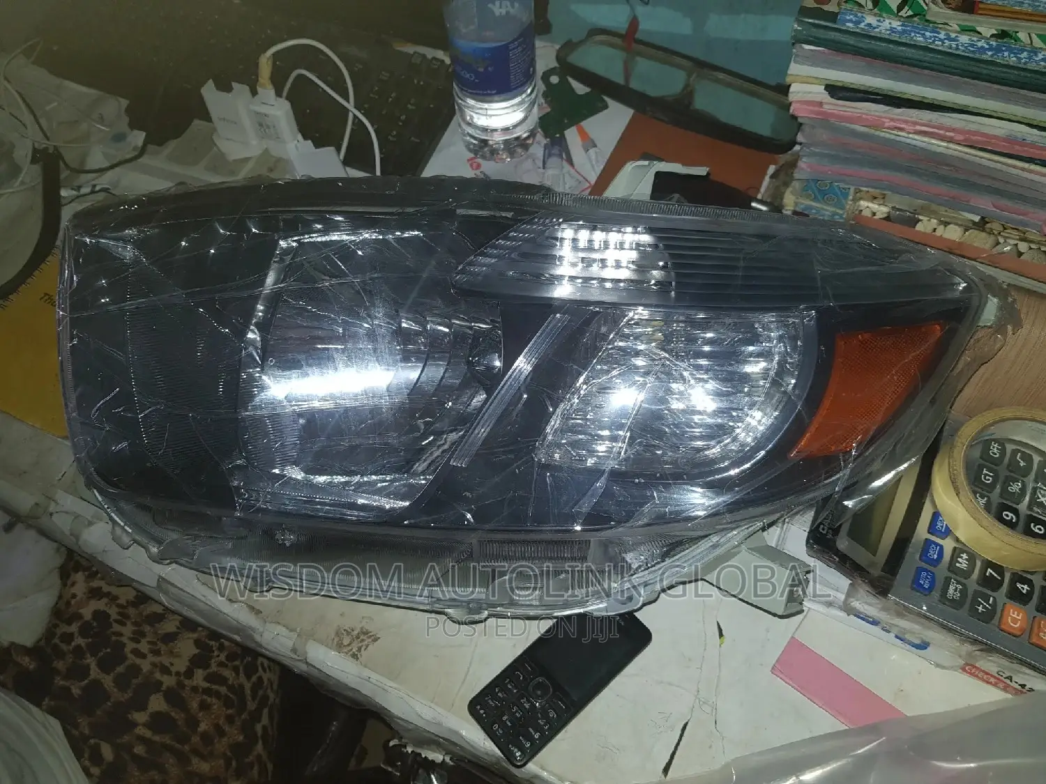 Headlights for Toyota Highlander 2009, 2010 Model
