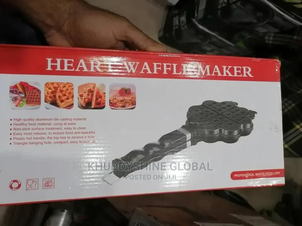 DIY Heart Shape Waffle Maker Non Stick