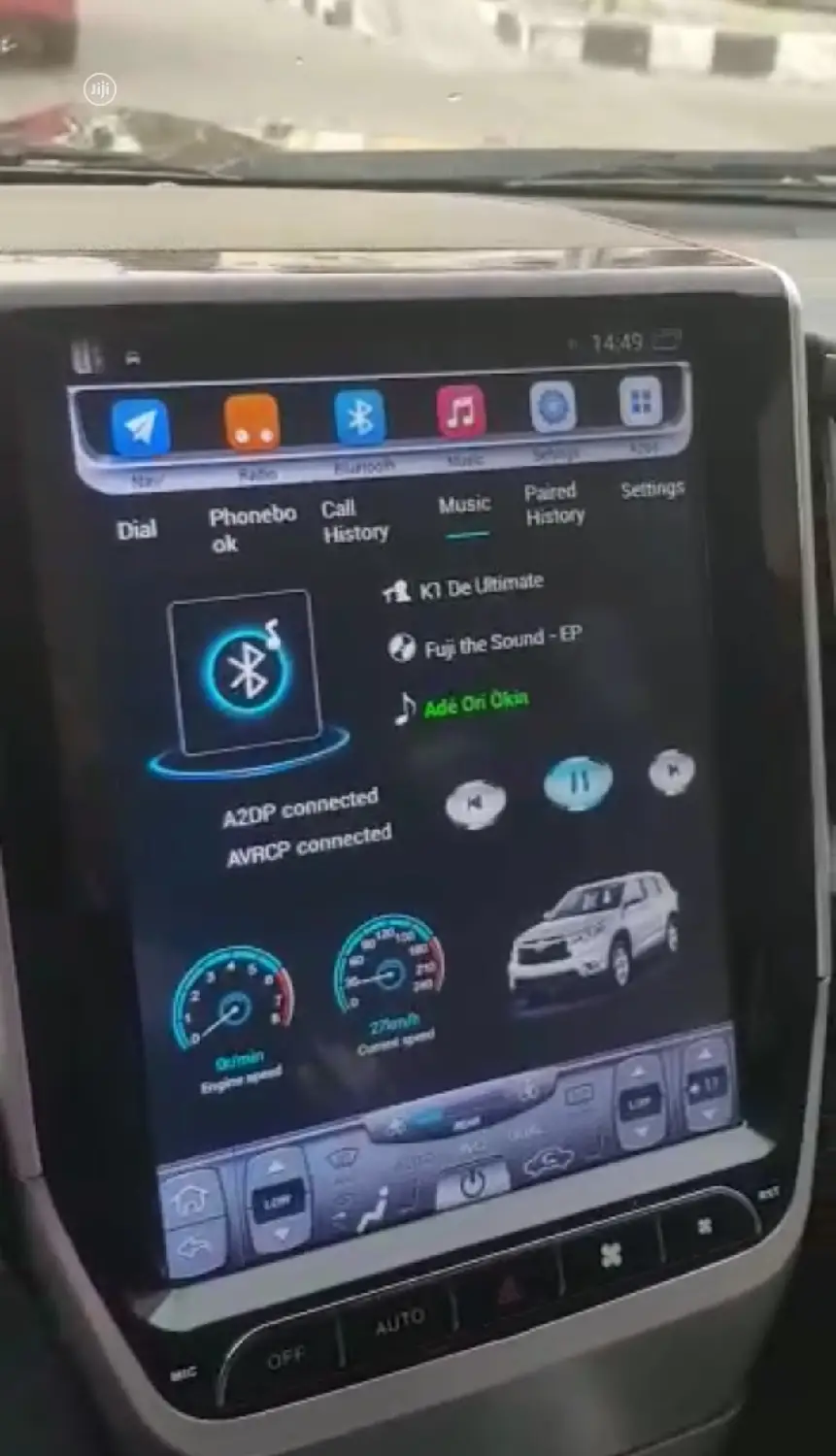 Toyota Landcruiser 2016 to 2019 Android Screen