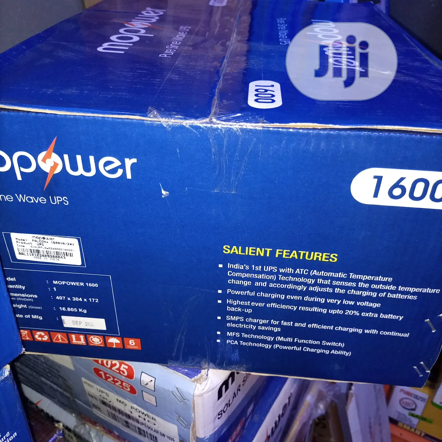 Mopower Inverter 1600va 24v