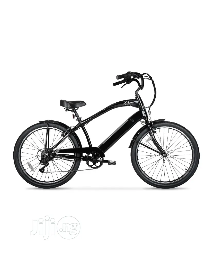Hyper E-Ride Electric Bike 26" Mens Cruiser, 36 Volt Battery