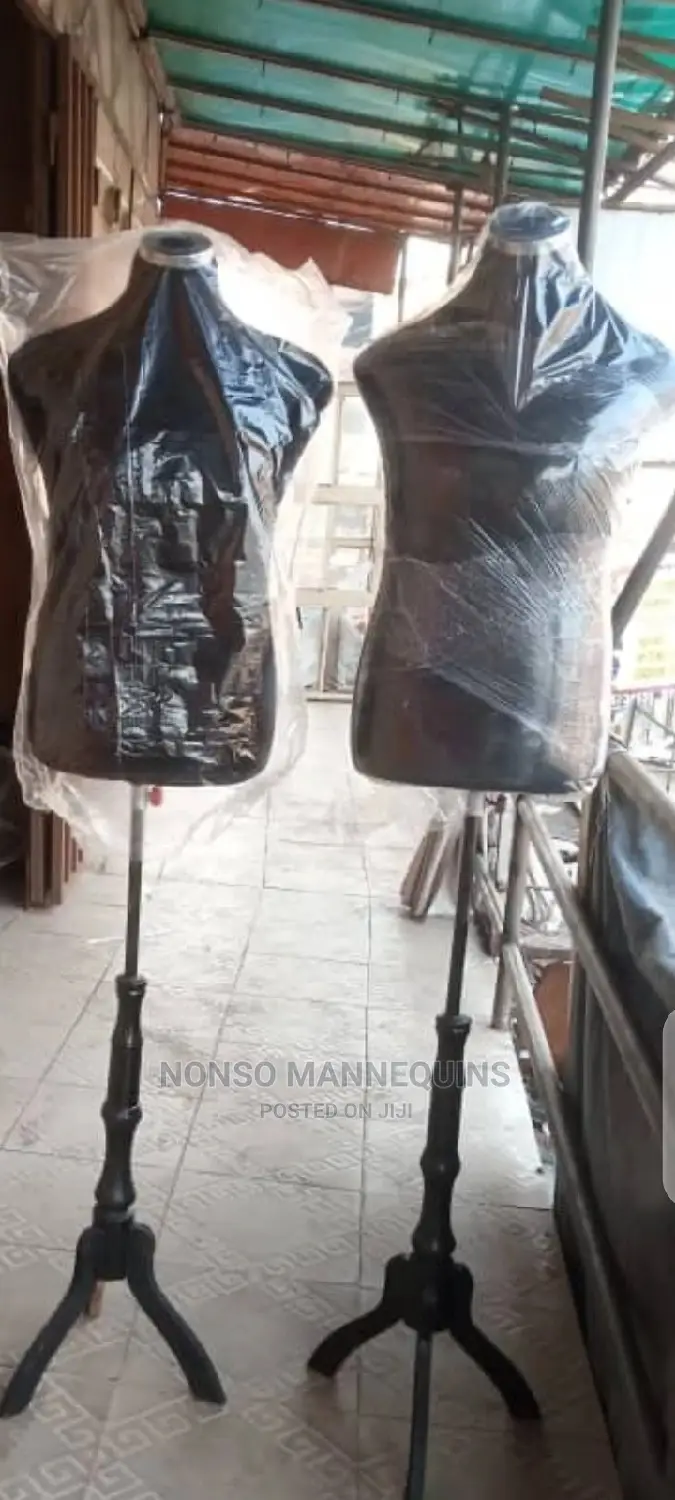 Male Pinnable Dressform With Tripod Wooden Base Stand