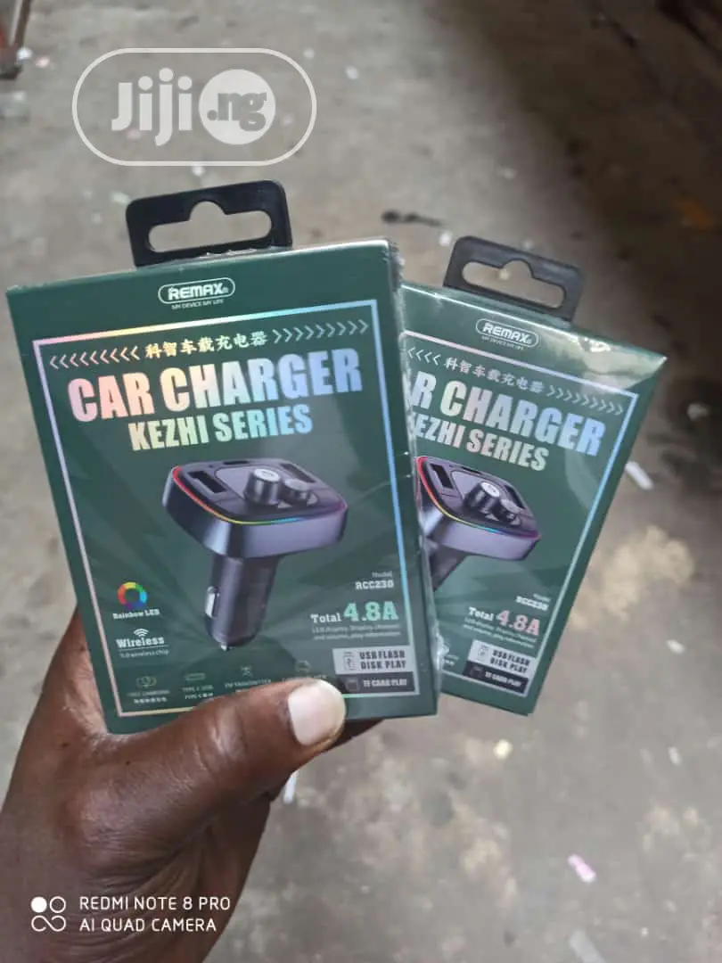 REMAX RCC230 Car Bluetooth FM Transmitter Car Charger